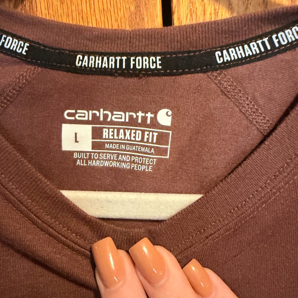 Carhartt Men's Chestnut Short Sleeve Tee - Picture 3 of 6